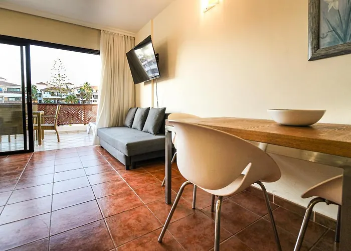 Penthouse With Ac Heated Pool Golf Del Sur 아파트 산미겔데아보나