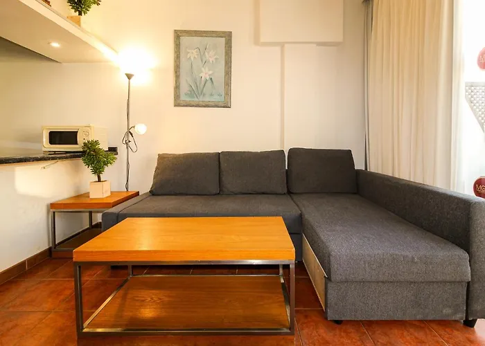 아파트 Penthouse With Ac Heated Pool Golf Del Sur 산미겔데아보나