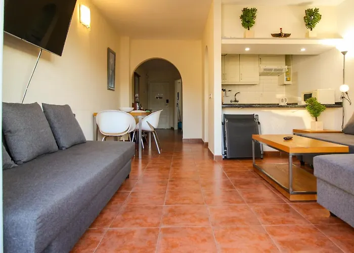 Penthouse With Ac Heated Pool Golf Del Sur 산미겔데아보나