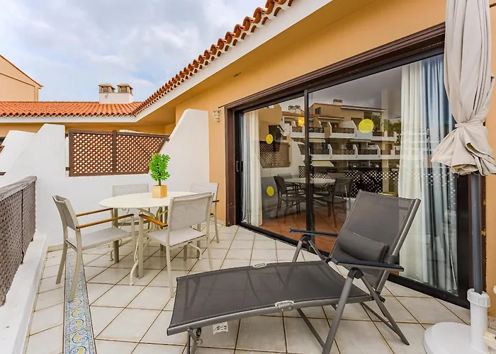 Penthouse With Ac Heated Pool Golf Del Sur * 산미겔데아보나