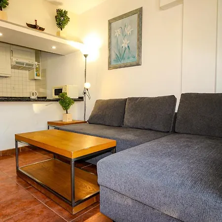 Apartmán Top Floor Apartment With Ac And Heated Pool In Golf Del Sur San Miguel de Abona