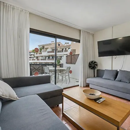 Penthouse With Ac Heated Pool Golf Del Sur Apartament *