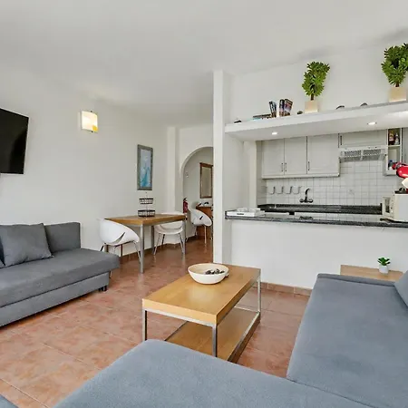 Top Floor Apartment With Ac And Heated Pool In Golf Del Sur Appartement