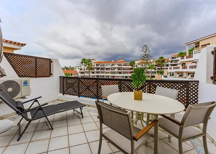 Penthouse With Ac Heated Pool Golf Del Sur